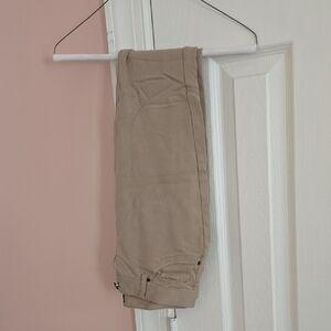 Women's Tan Skinny Pants
